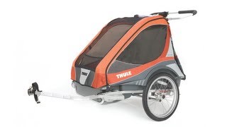 Multisport trailer  Thule Chariot Captain 2 [upl. by Immat141]