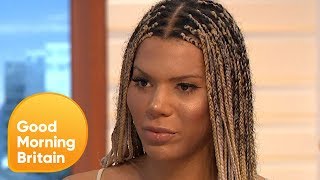 Transgender Model Defends Her Comments Claiming All White People Are Racist  Good Morning Britain [upl. by Aratnahs]