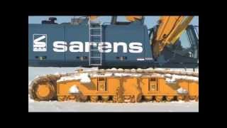 SENNEBOGEN  at minus 40 degrees in Antarctic 3300 Crawler Cranes under extreme conditions [upl. by Verity]