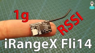 iRangeX Fli14 Mini RSSI Enabled Flysky Receiver [upl. by Seafowl179]