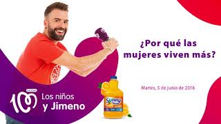 Los niños y Jimeno  ¿Por qué las mujeres viven más  5 junio 2018 [upl. by Ahsinna]