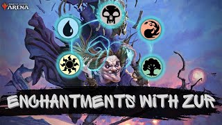 Zur Eternal Schemer Mostly Esper Enchantments  Standard BO1 Ladder  Dominaria United [upl. by Jodee]