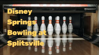 Disney Springs Orlando Splitsville Bowling [upl. by Aicela123]