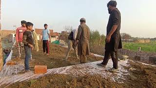 Cattle Farm Vlog 3  Farm Construction  Khalid Shah Farm House [upl. by Todd459]