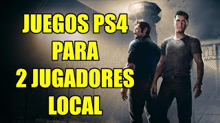 JUEGOS para PS4 para 2 JUGADORES divertidos Pantalla dividida [upl. by Yentnuoc]