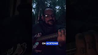 ACETONE  baritone ukulele cover Mudhoney 🖤🐐🎵 [upl. by Audwen]