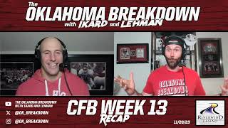 Week 13 CFB Recaps Oklahoma State Beats BYU Texas Destroys Texas Tech and Michigan Owns Ohio State [upl. by Hyo]