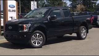 2018 Ford F150 STX Sport V8 Supercab Review Island Ford [upl. by Anilehcim]