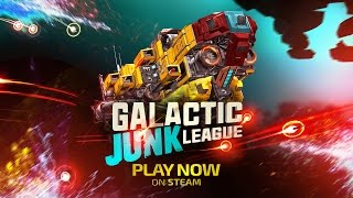 Steam Early Access Launch Trailer  GALACTIC JUNK LEAGUE [upl. by Rehpotsirh]