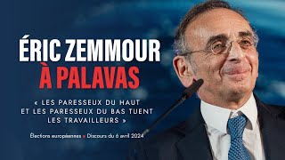 Eric Zemmour  Les paresseux du haut et les paresseux du bas tuent les travailleurs [upl. by Choo]