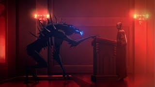 Castlevania  Netflix  Demon Blue Fangs Inside of Church Full Scene [upl. by Kcod]