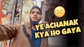 ACHANAK YE KYA HO GAYA 🙁  Maaz Weaver Vlogs [upl. by Cioffred]