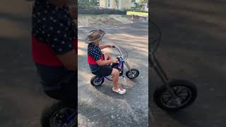 Kid’s mini chopper quick start up amp ride [upl. by Esnahc]