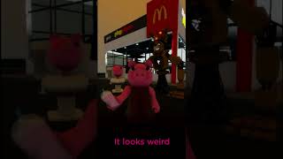 Penny tries the grimace shake roblox piggy grimaceshake [upl. by Elocim]