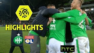 AS SaintEtienne  Olympique Lyonnais 20  Highlights  ASSE  OL  201617 [upl. by Eiramyllek]