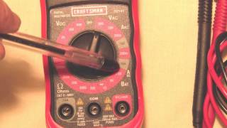 How to use a Multimeter for beginners  KK4WW [upl. by Vaughan]