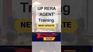 UP RERA Agent Training Starts Soon  Enroll Now reratraining uprera agentrera [upl. by Dolorita]