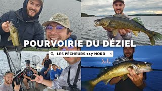 PÊCHE AU DORÉ SUR LE RÉSERVOIR GOUIN À LA POURVOIRIE DU DÉZIEL [upl. by Chak]