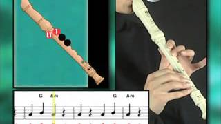 Ex005 How to Play Recorder  Recorder Lessons for Beginners [upl. by Polak]