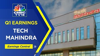 Live Tech Mahindra Reports Q1FY24 Earnings  Earnings Central  CNBC TV18 [upl. by Terra]