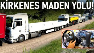 ADAMI YIRMAĞA ATTIM HERKESİ SOLLADIM  KİRKENES MADEN YOLU  ETS 2 MP ProMods T300RS GT [upl. by Dnomyar]