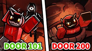 Unlocking EVERY Door In ROBLOX DOORS FLOOR 2 [upl. by Nahij]