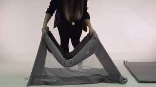 ▶ How to fold the Mothercare Sleepwalker Travel Cot [upl. by Rancell202]