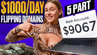 I Make 348 per Hour by Flipping Domains [upl. by Sedicla829]