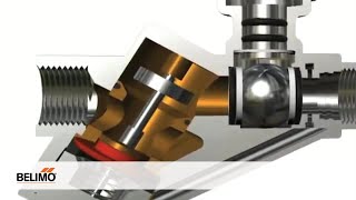 How it Works  Belimo Pressure Independent Characterized Control Valve [upl. by Feune]