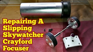 Repairing Skywatcher Crayford FocuserSlipping Loose Skywatcher ED80 Pro Series Telescope [upl. by Aihsoj191]