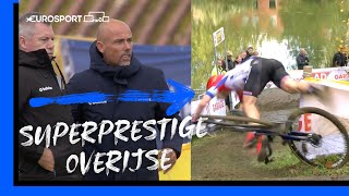 CycloCross Superprestige Overijse 2023  Crash On The Final Lap 😳  Mens Highlights  Eurosport [upl. by Star671]