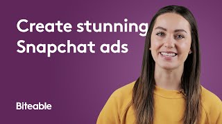 How to create stunning Snapchat ads [upl. by Marchal]