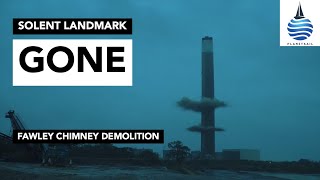 Fawley chimney demolition [upl. by Buddy]