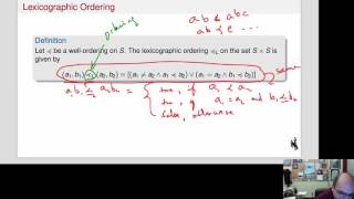 Lexicographic Orderings [upl. by Nwahsed306]