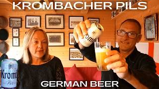 Krombacher Pils German Beer [upl. by Donavon]