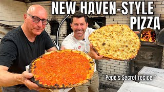 Making New HavenStyle Pizza at Home like a Pro [upl. by Kendy142]