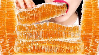 ASMR FROZEN HONEYCOMB 얼린 벌집꿀 먹방 咀嚼音 ハニカム ハチの巣 EATING SOUNDS MUKBANG ZOEY ASMR [upl. by Ellehsem]