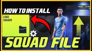 How To Apply Squad update FILES In All FIFA Games Offline [upl. by Marcelia]