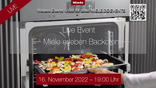 Live Event – Miele erleben Backofen [upl. by Rosel779]