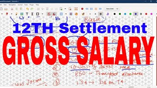 Gross Salary After 12th Bipartite Settlement  Gross Salary of Clerk  12th Bipartite Settlement [upl. by Nnylannej]