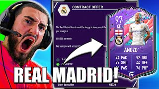 ANGZO SANCHO SIGNS TO REAL MADRID FOR 108 MILLION🔥 FIFA 22 PLAYER Career Mode 16 [upl. by Carlyle]