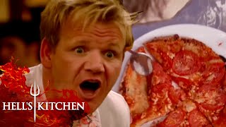 Gordon Ramsay Losing It Over Chefs Not Knowing Cooking Basics  Hells Kitchen [upl. by Jarid]