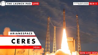 LIVE Arianespace Launches Historic French Military Sats [upl. by Aihselef260]