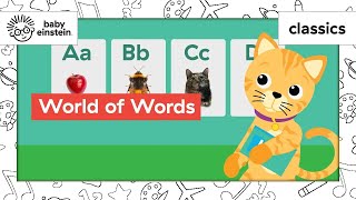 Vocabulary For Kids  Learning ABCs  Learn First Words  World of Words  Baby Einstein [upl. by Giustino667]