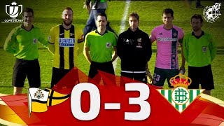 RESUMEN  Copa del Rey  Club Portugalete 03 Real Betis Balompié [upl. by Nnayram]