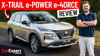 2023 Nissan XTrail hybrid inc 0100 performance amp autonomy review [upl. by Ruhnke65]