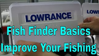 How Lowrance Fish Finder Has Improved My Fishing Fish Finding Basics [upl. by Prosper]