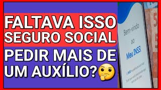 quotSAIU AUXÍLIODOENÇAquot POSSO RECEBER DOIS BENEFICIOS DO INSS [upl. by Lechar4]