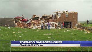 Franklin County VA tornado damage [upl. by Oluap]