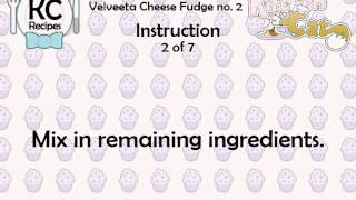 Velveeta Cheese Fudge no 2  Kitchen Cat [upl. by Aihsinat743]